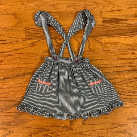 Matilda Jane Size 6 children’s overalls jumper skirt - Picture 1 of 8